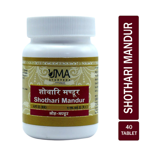 Uma Ayurveda Shothari Mandur Tablets