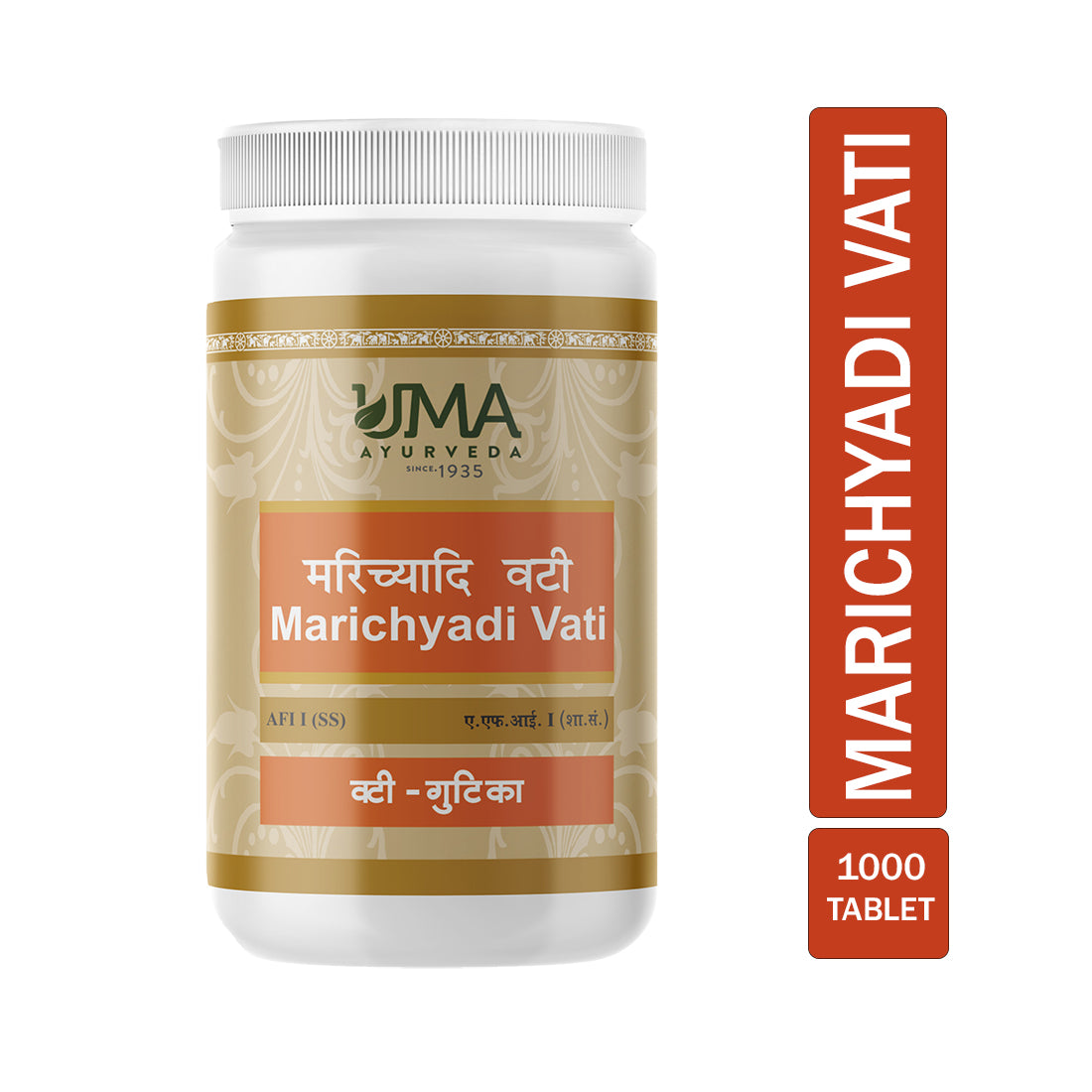 Uma Ayurveda Marichyadi Vati Tablets