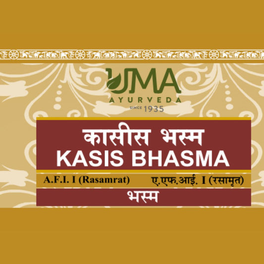 Uma Ayurveda Kasis Bhasma useful in Anaemia, Tissue Wasting