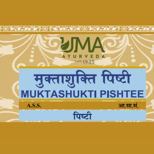 Uma Ayurveda Muktashukti Pishtee Useful in Asthma Cough Leucorrhea