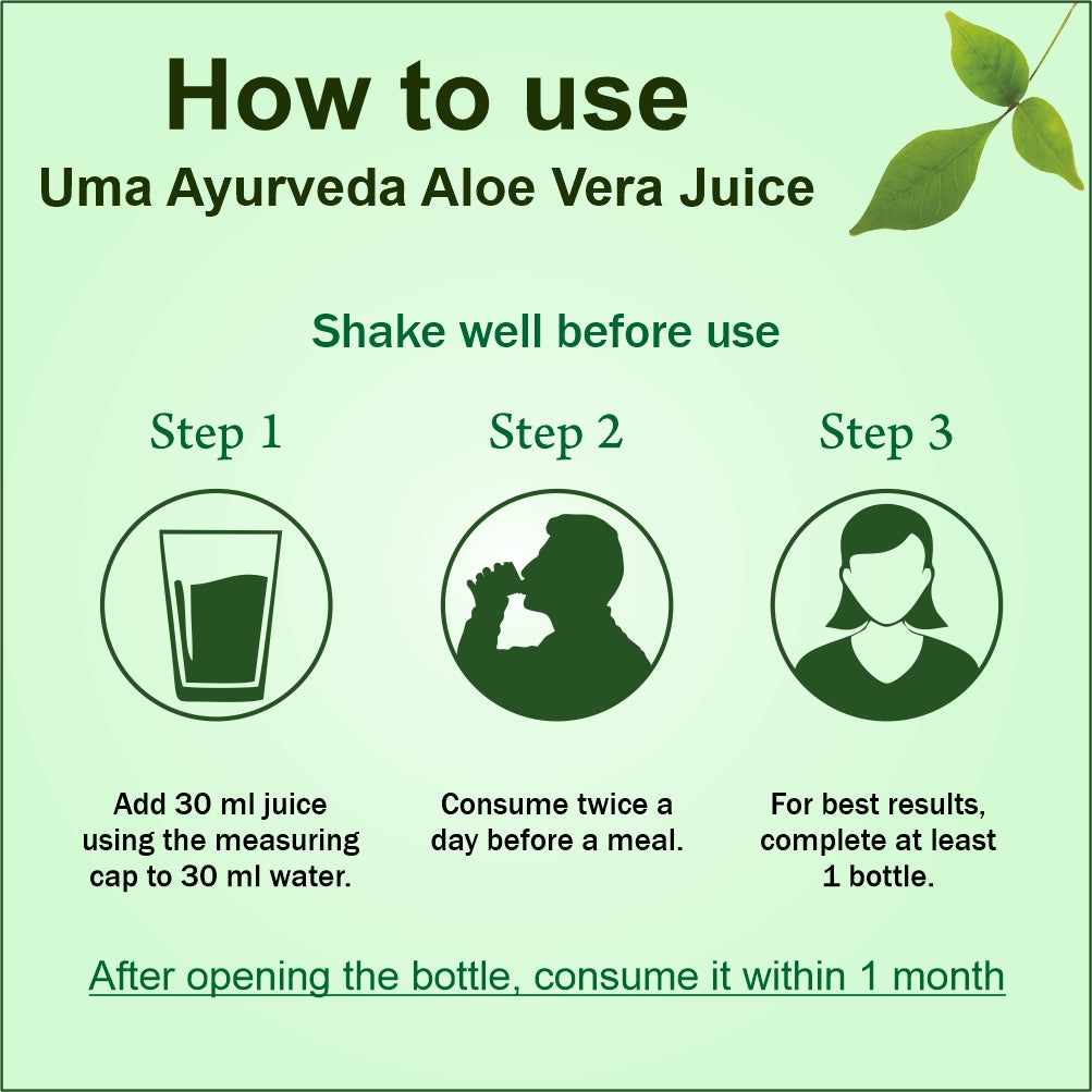 Ayurvedic Aloevera Juice For Weak Digestion