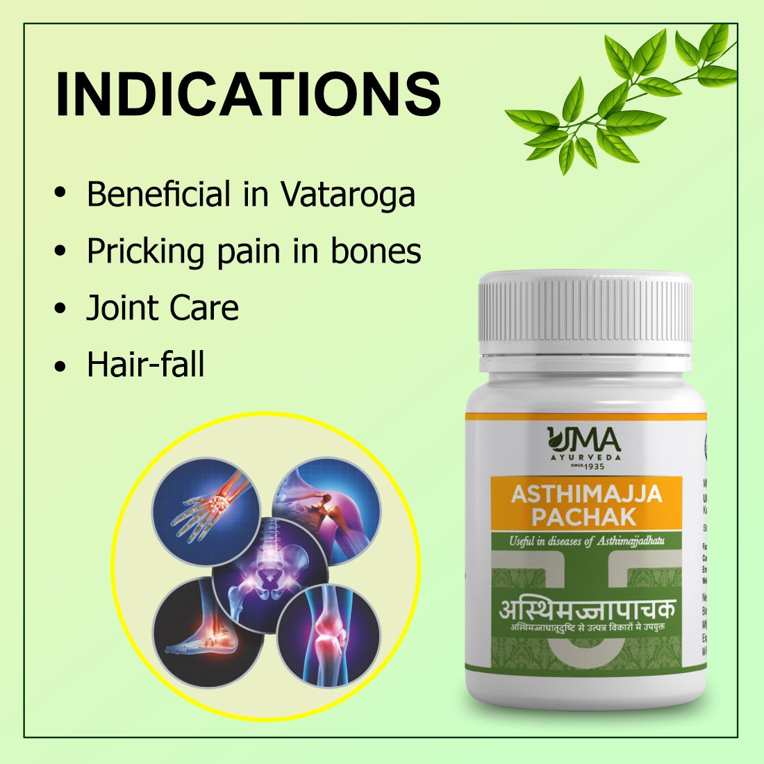 Ayurvedic Tablets for Joint Pain and Hair loss