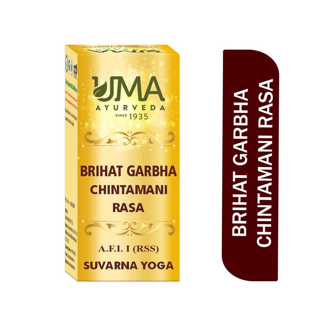 Brihat Garbha Chintamani Rasa Ayurvedic Gold Tablet