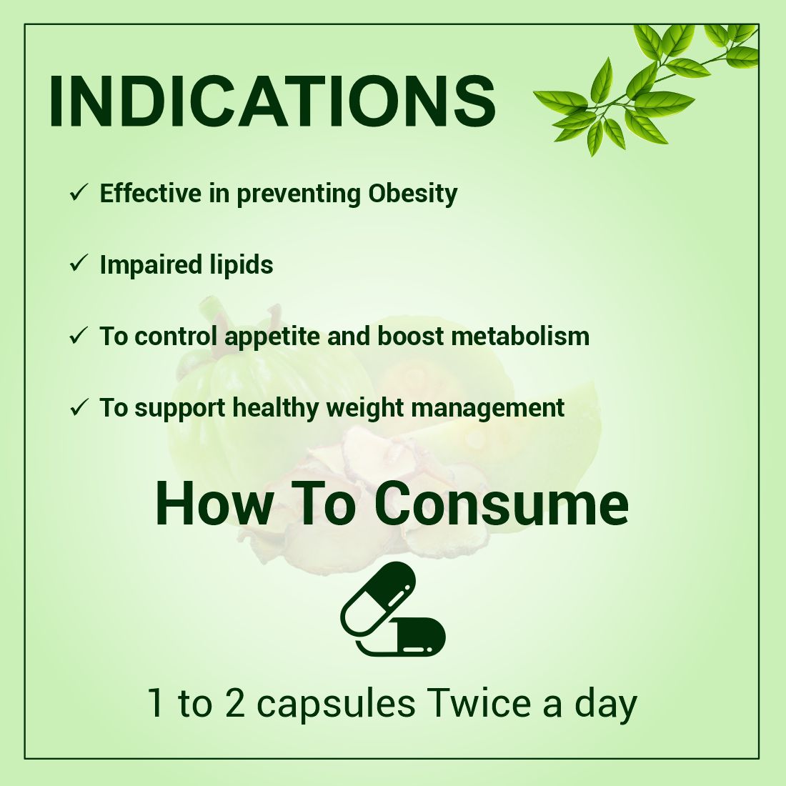 Garcinia Herbal  Ayurvedic Medicine for Weight Loss