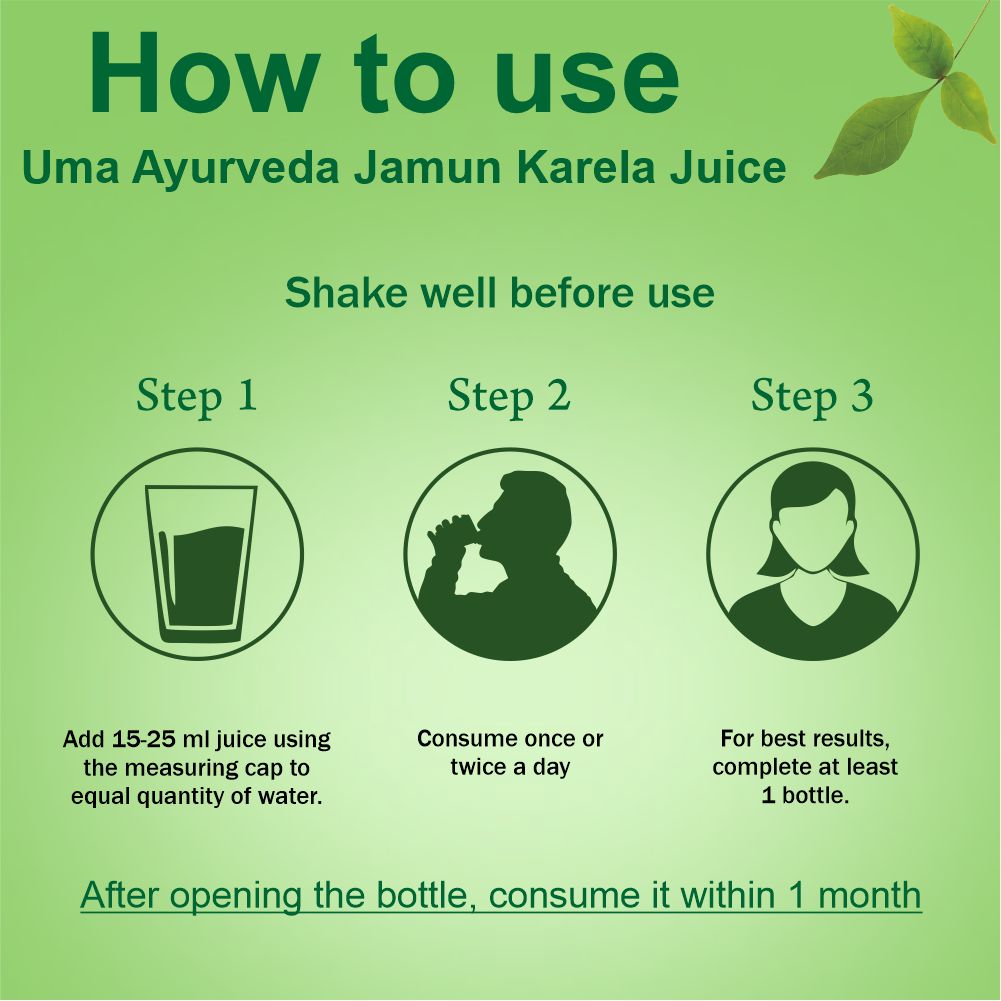 Ayurvedic Jamun Karela Juice