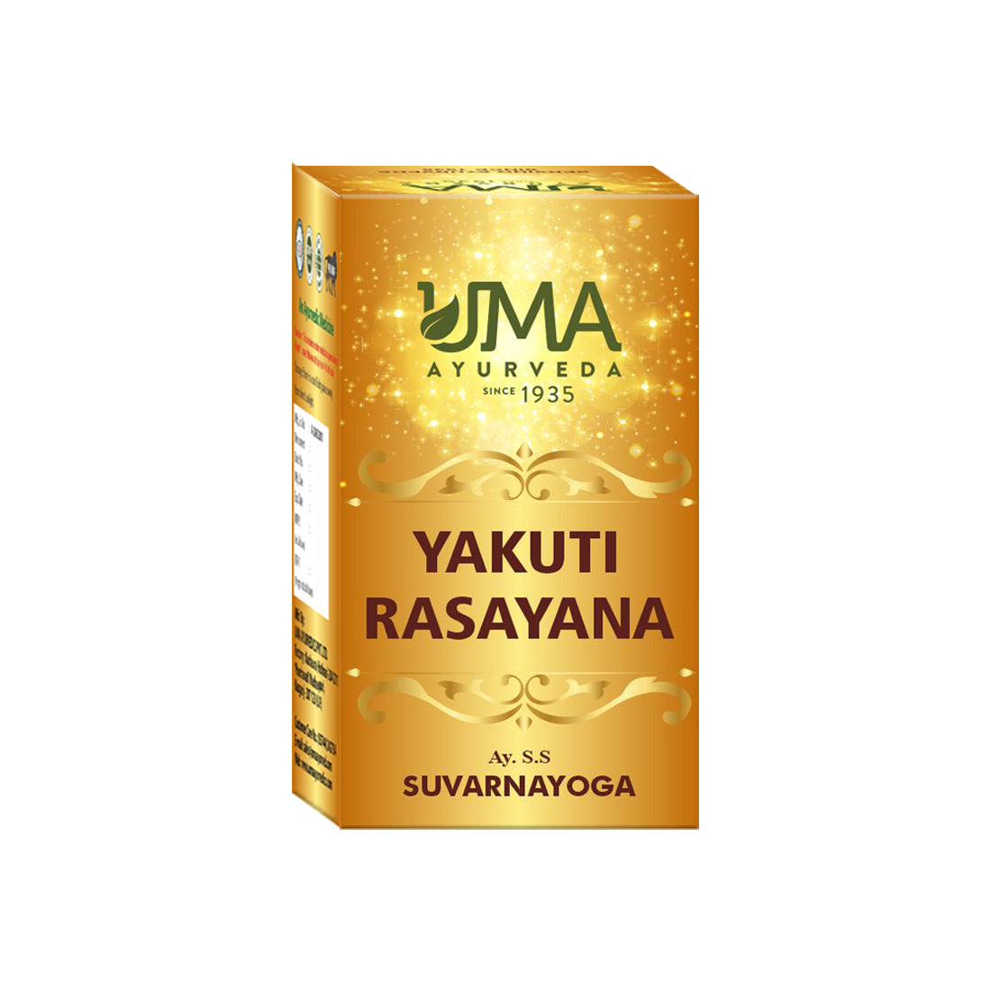 UMA Yakutai Rasayana Gold Tablet Bottle of 10 QTY