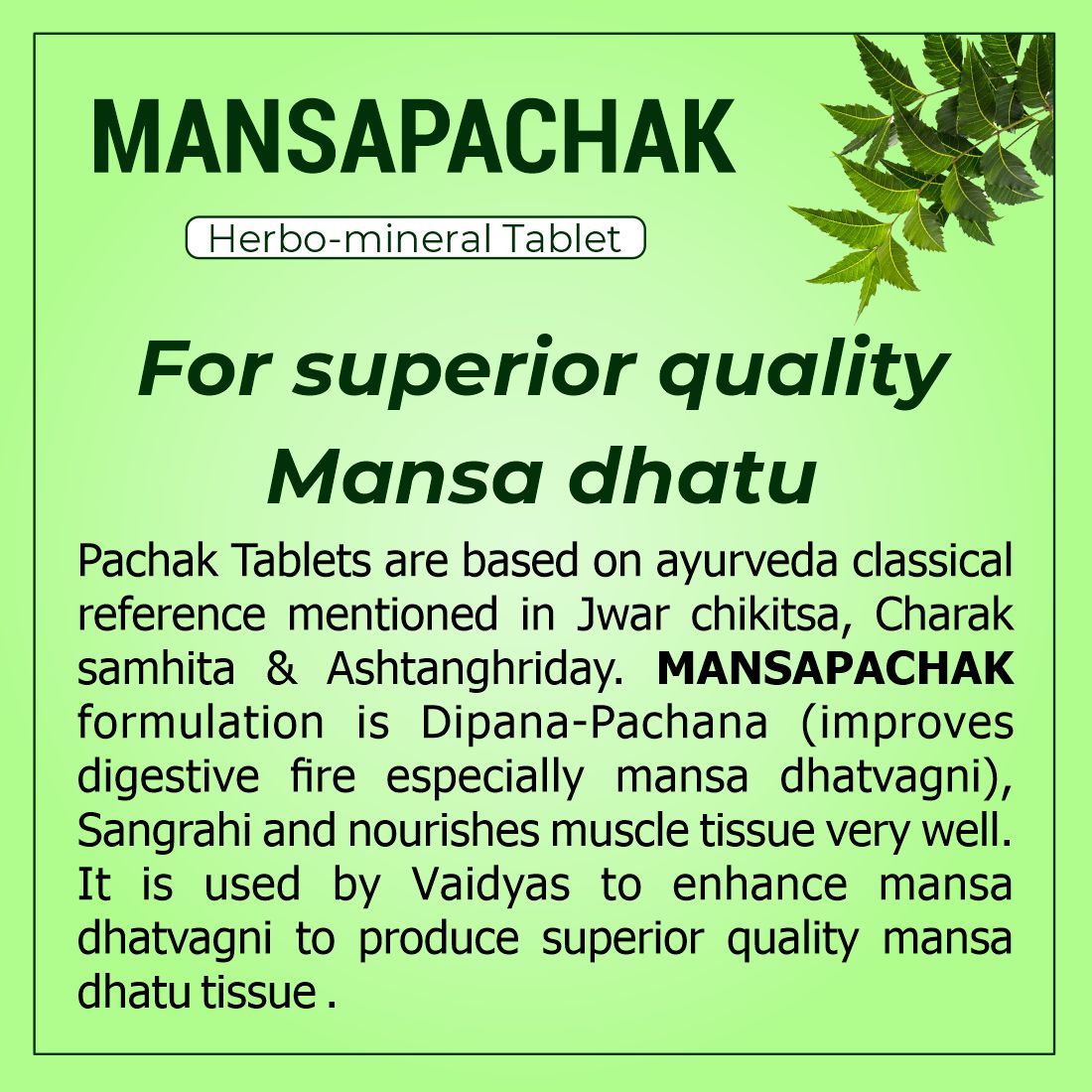 Mansapachak Tablet Helpful in Cysts