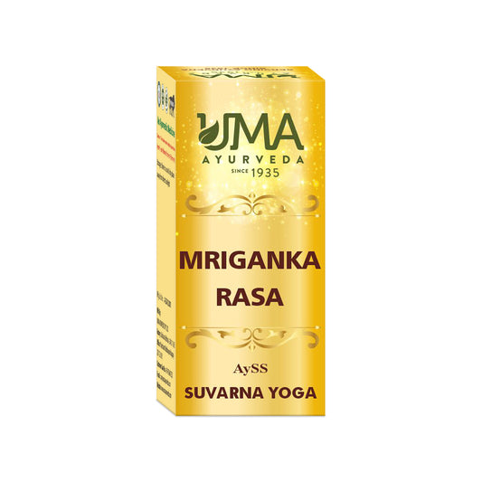 Mriganka Rasa Ayurvedic Gold Tablets for Chronic Cough & Cold