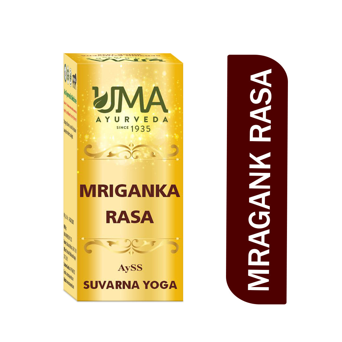 Mriganka Rasa Ayurvedic Gold Tablets for Chronic Cough & Cold