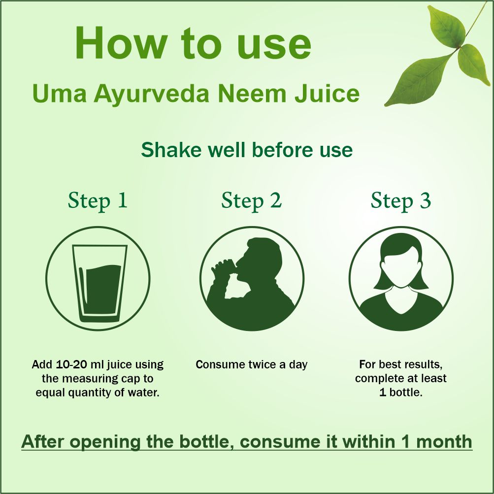 Ayurvedic Neem Juice For Common Cold