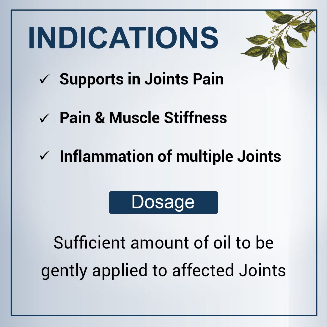 Sandhisakha Ayurvedic Joint Pain Relief Oil