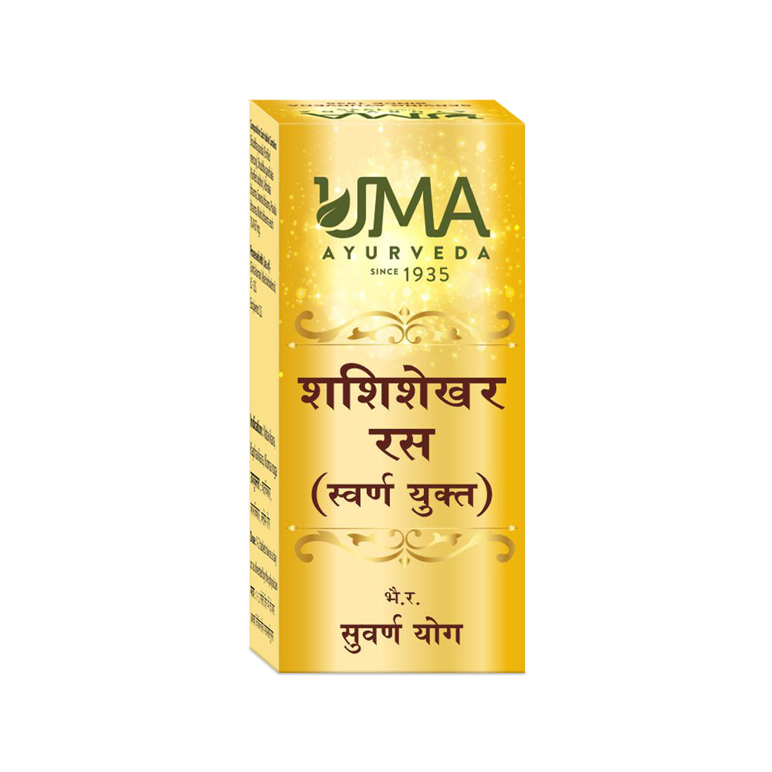 Shashishekhara Rasa - Ayurvedic Gold Tablet