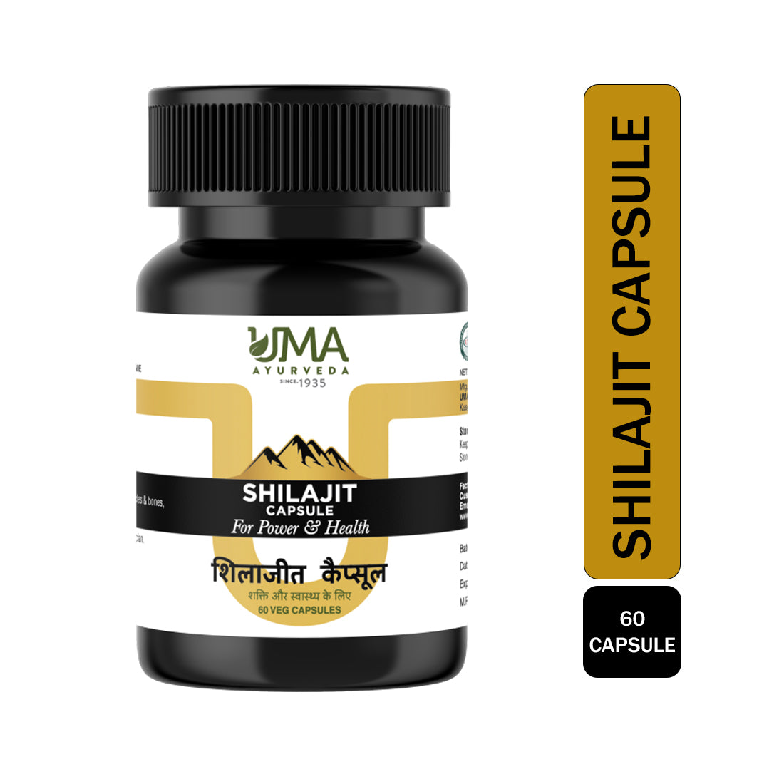 Ayurvedic Shilajit Capsule For  Health