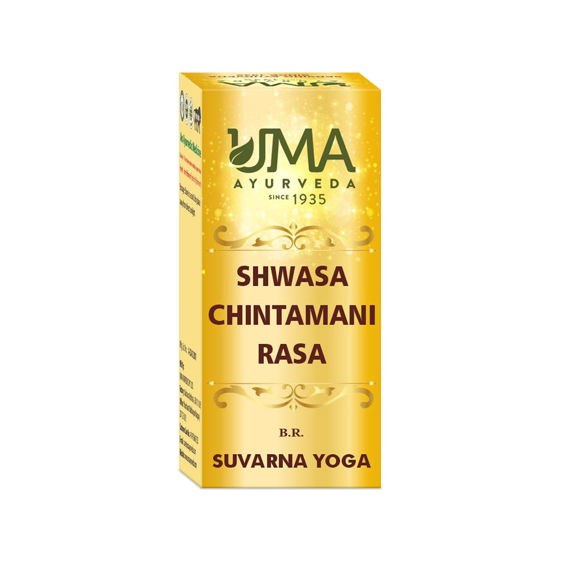 Shwasa Chintamani Rasa Gold Tablet For Tuberculosis