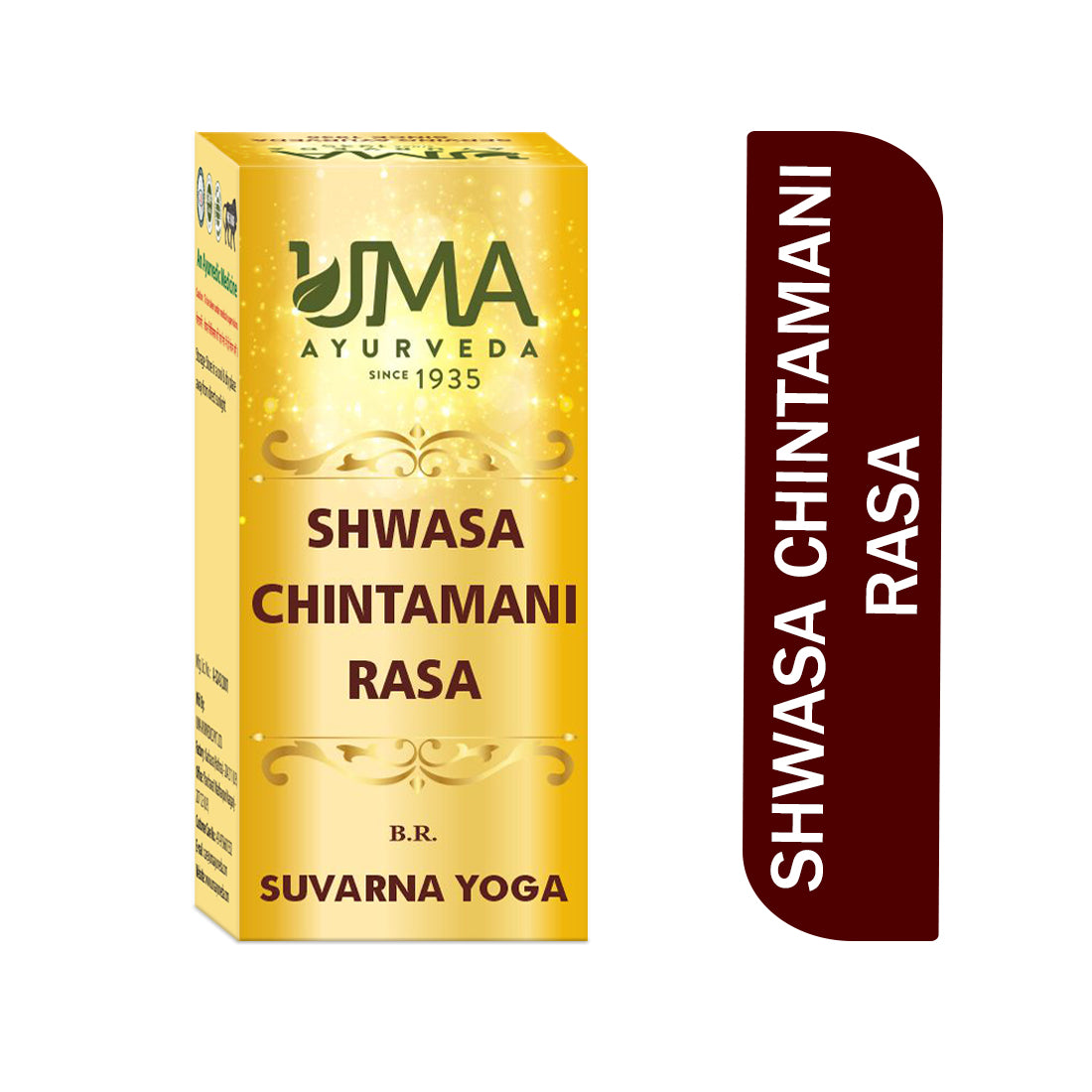 Shwasa Chintamani Rasa Gold Tablet For Tuberculosis