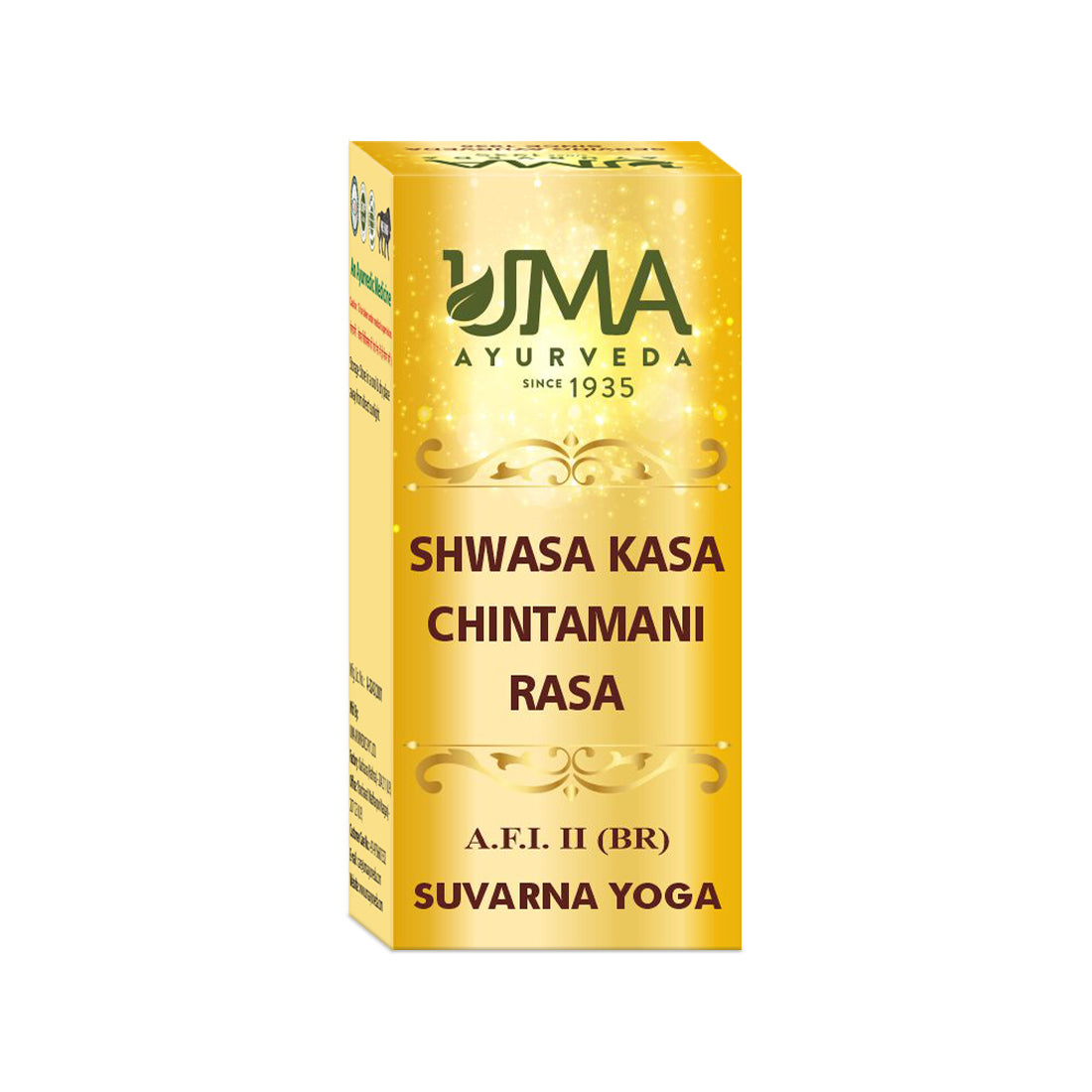 Shwasa Kasa Chintamani Rasa Gold Tablet For Asthma & Cough