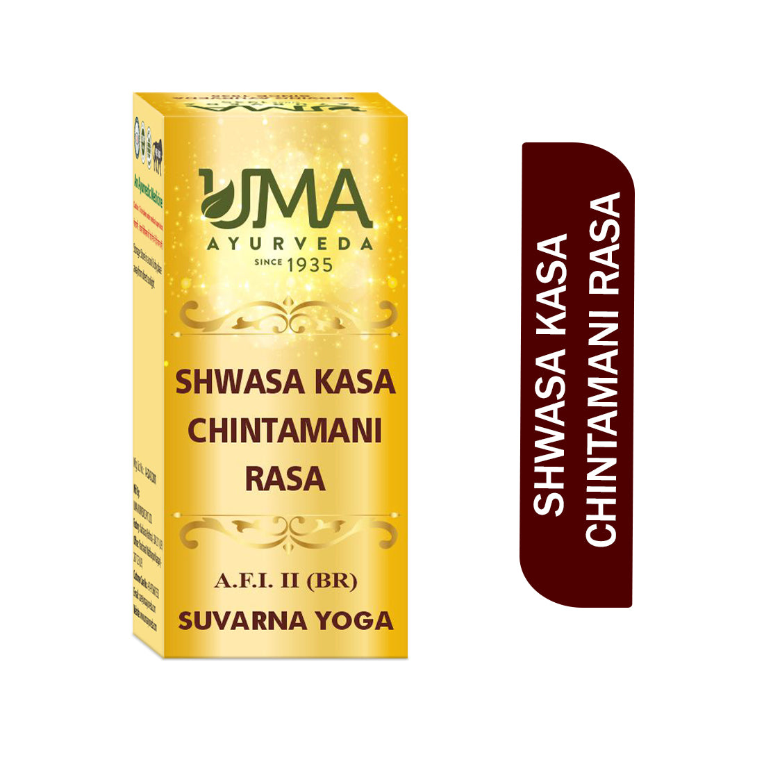 Shwasa Kasa Chintamani Rasa Gold Tablet For Asthma & Cough