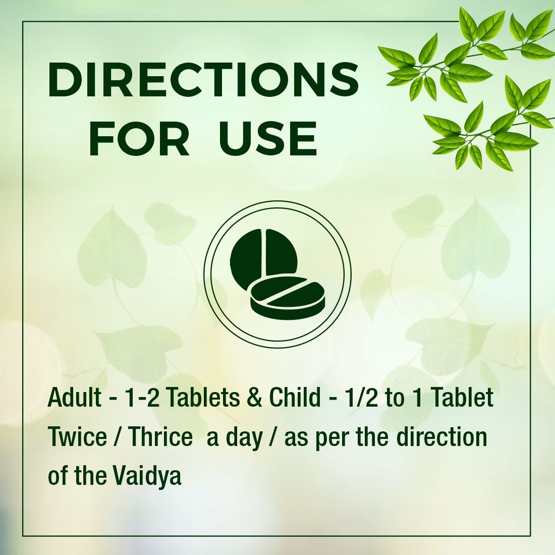 Sudarshan Ghanvati 80 Tablet