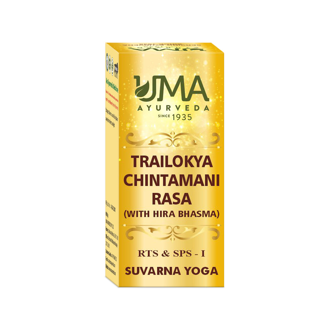 UMA Trailokya Chintamani Rasa Bottle of 30 QTY