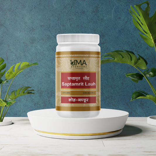 Uma Ayurveda Saptamrat Lauh Ayurvedic Tablets