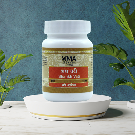 Uma Ayurveda Shankh Vati  80 Tablets